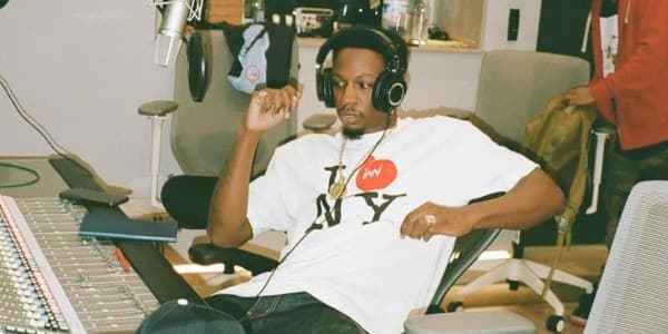 Joey in the studio